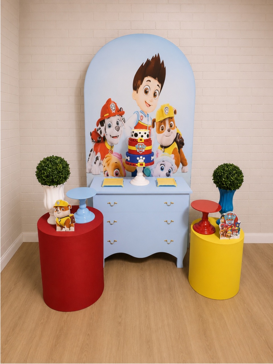 Alugue Decoração Patrulha Canina (Modelo 5) - HZM Decoração e Locação