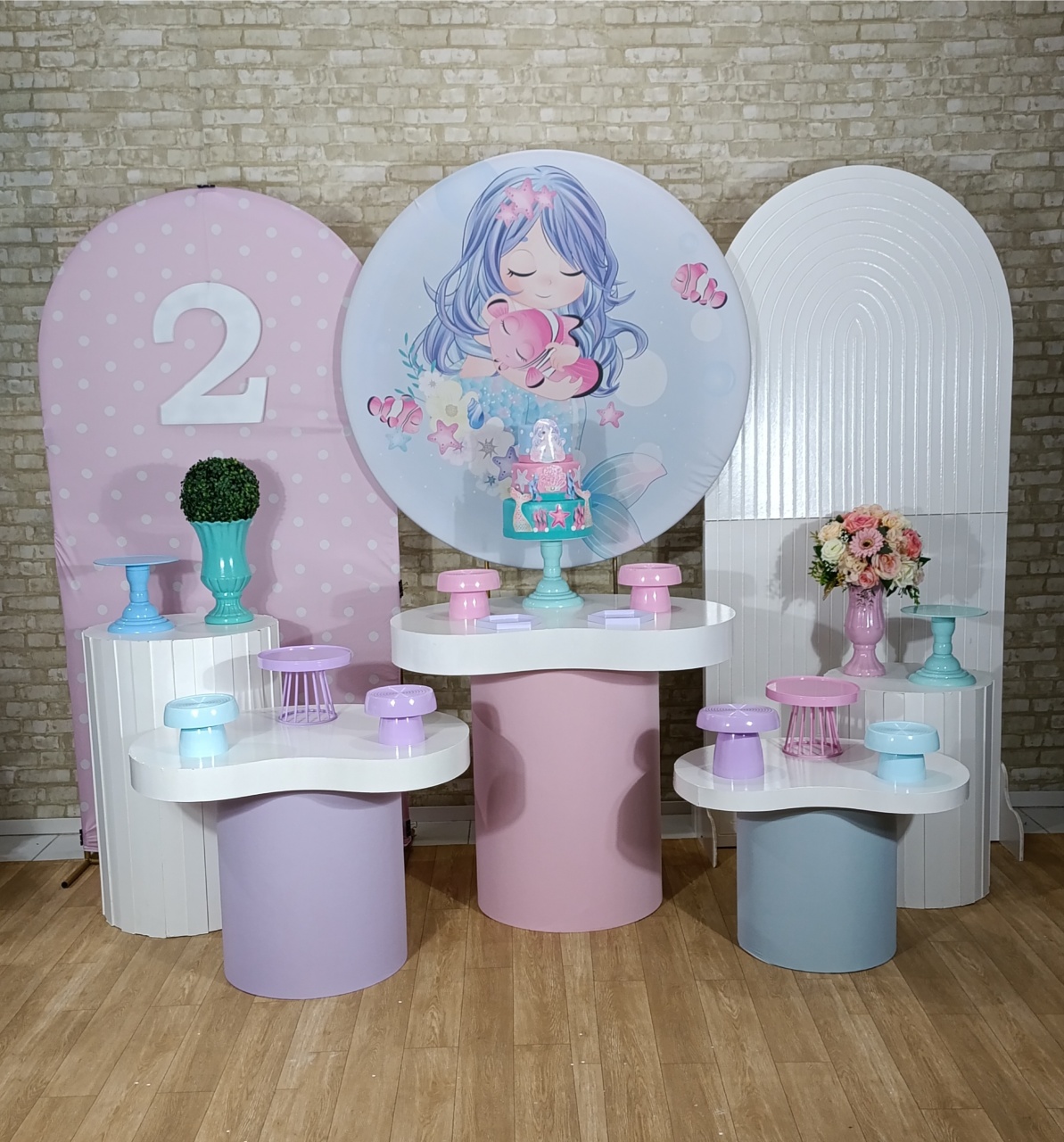Alugue Decoração Sereia ( Modelo 9) - HZM Decoração e Locação