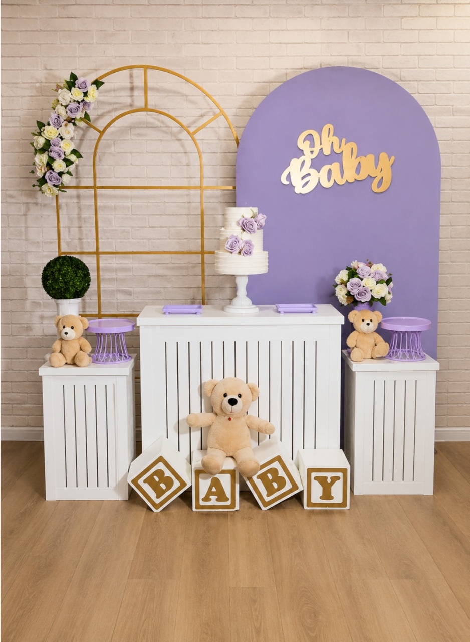 Alugue Decoração Chá de Bebê  (Modelo 20) - HZM Decoração e Locação