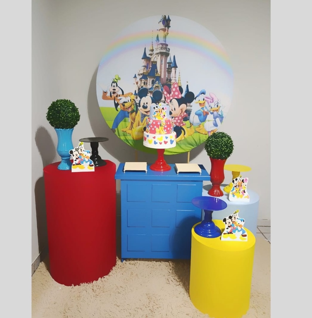 Alugue Decoração Turma Do Mickey ( Modelo 2) - HZM Decoração e Locação