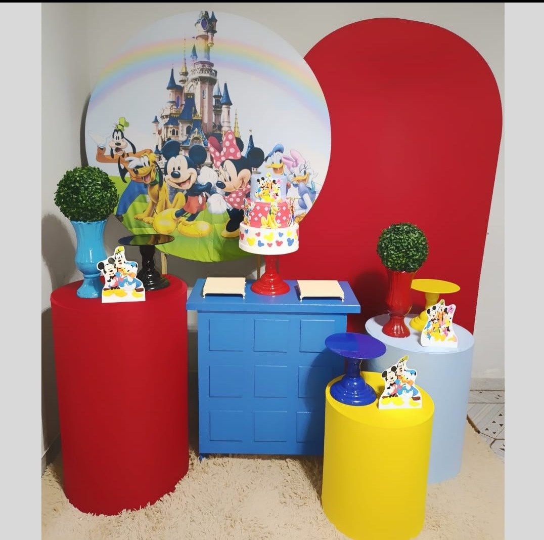 Alugue Decoração Turma Do Mickey ( Modelo 3) - HZM Decoração e Locação