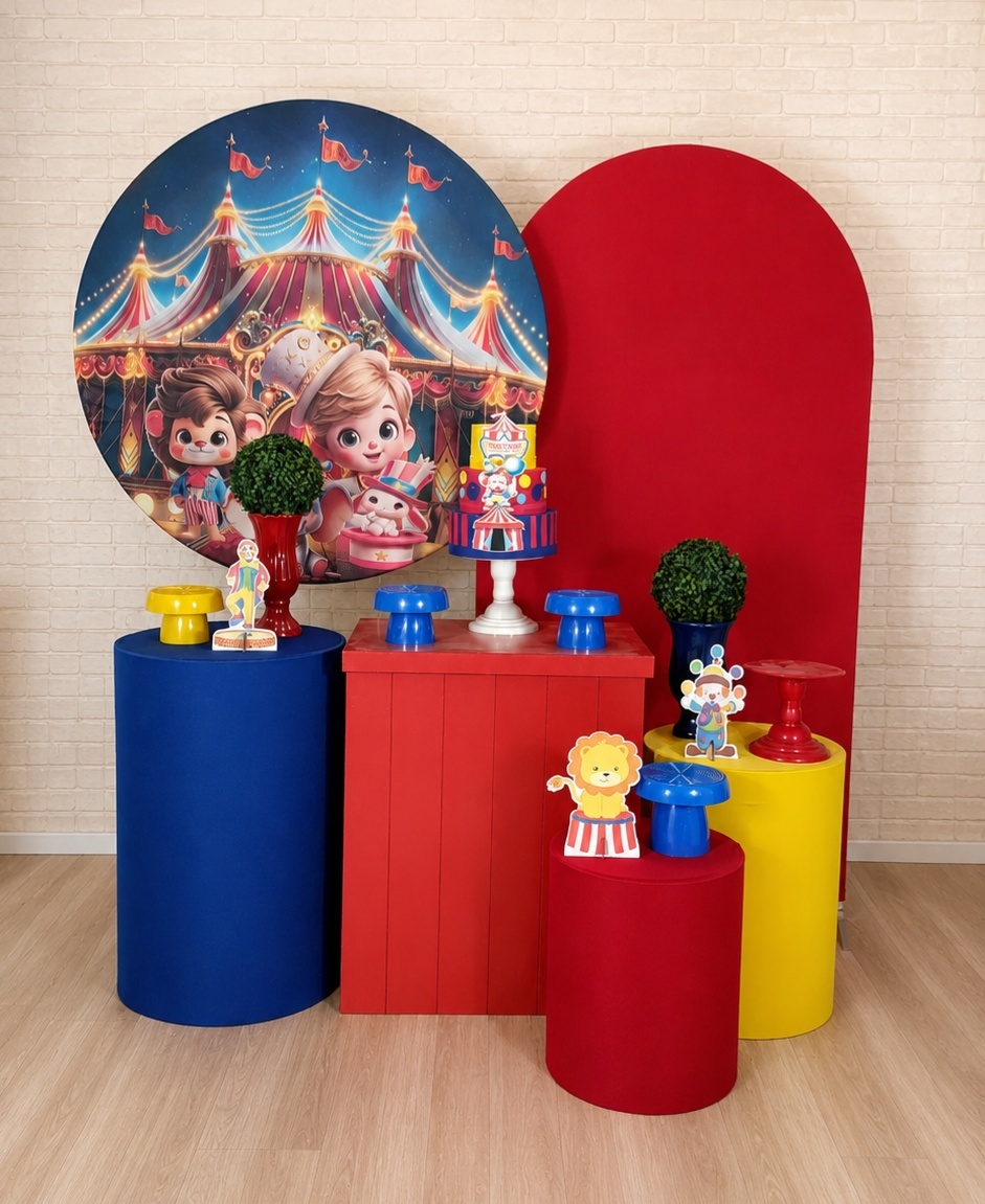 Alugue Decoração Circo ( Modelo 3) - HZM Decoração e Locação