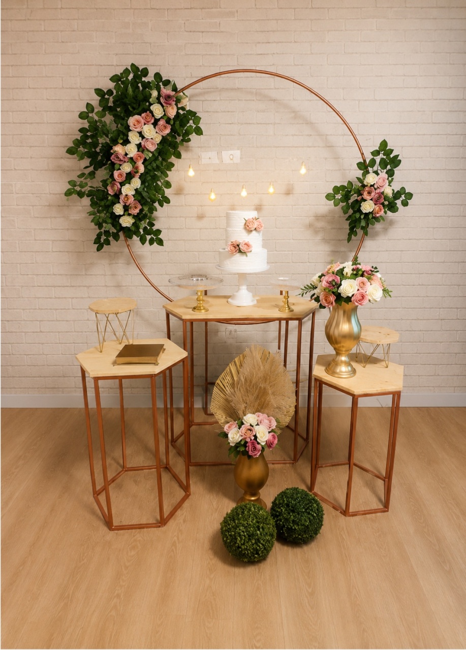 Alugue Decoração Noivado & Casamento (Modelo 30) - HZM Decoração e Locação