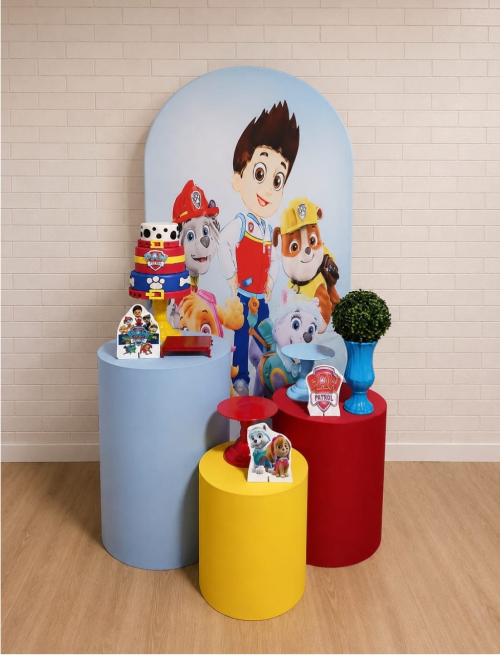 Alugue Decoração Patrulha Canina (Modelo 6) - HZM Decoração e Locação