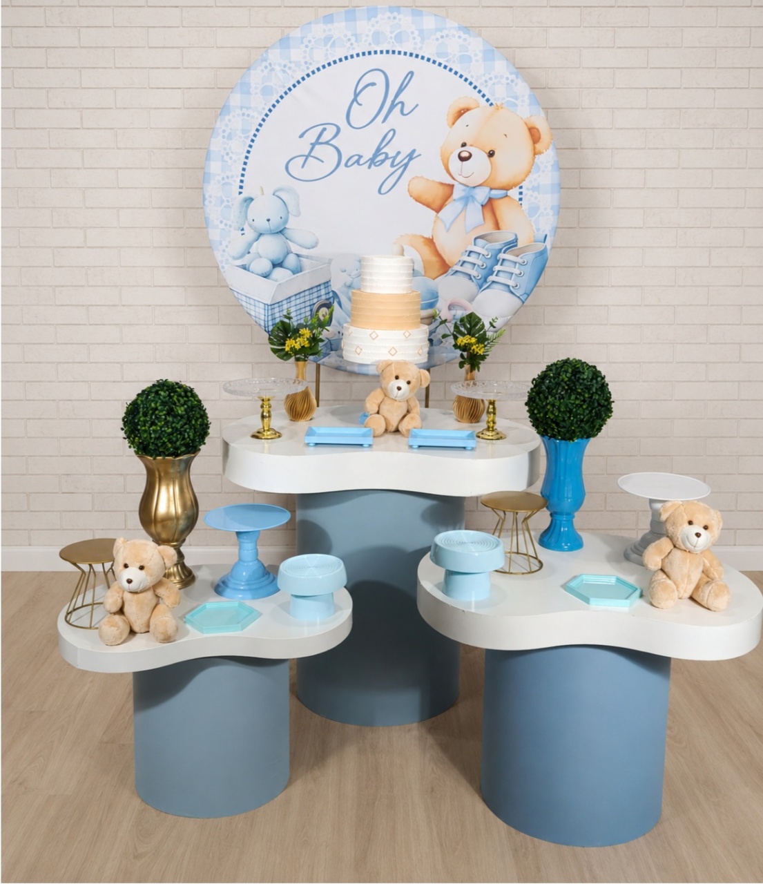 Alugue Decoração Chá de Bebê (Modelo 54) - HZM Decoração e Locação