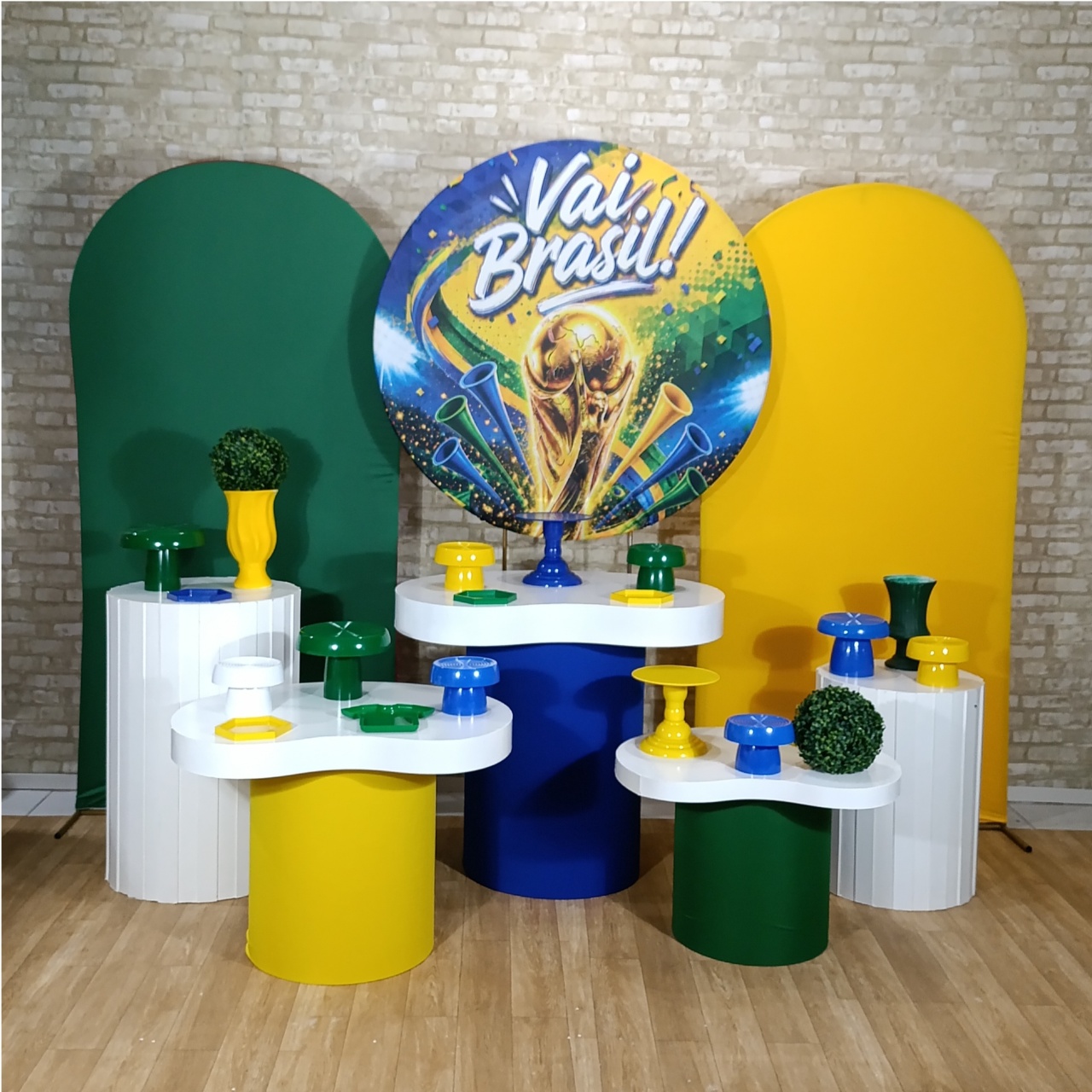 Alugue Decoração Brasil ( Modelo 13) - HZM Decoração e Locação