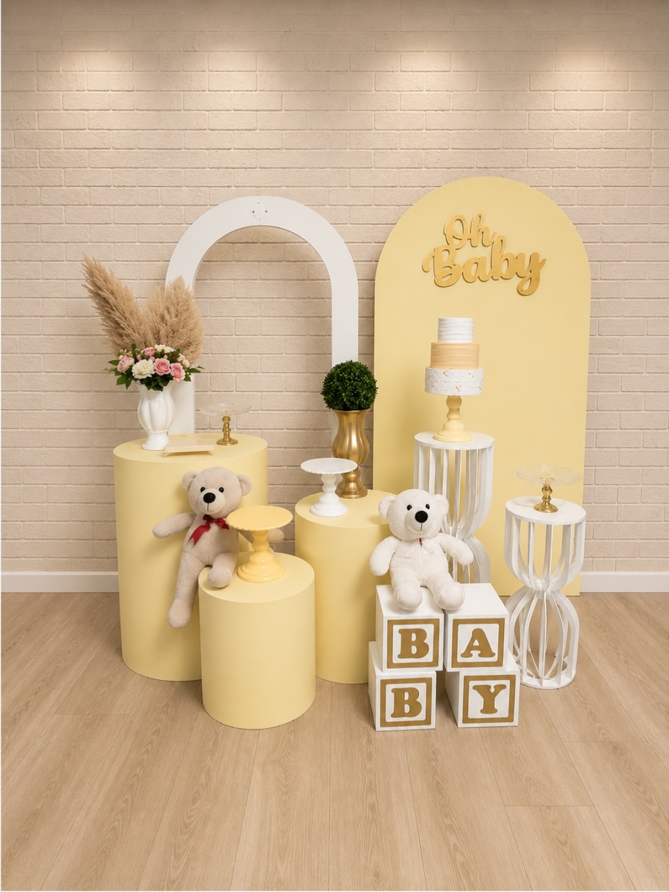 Alugue Decoração Chá de Bebê (Modelo 36) - HZM Decoração e Locação
