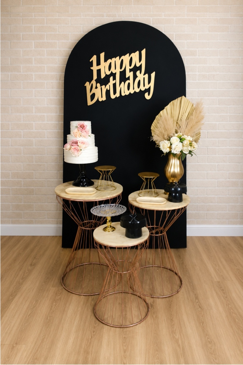 Alugue Decoração Happy ( Modelo 75) - HZM Decoração e Locação