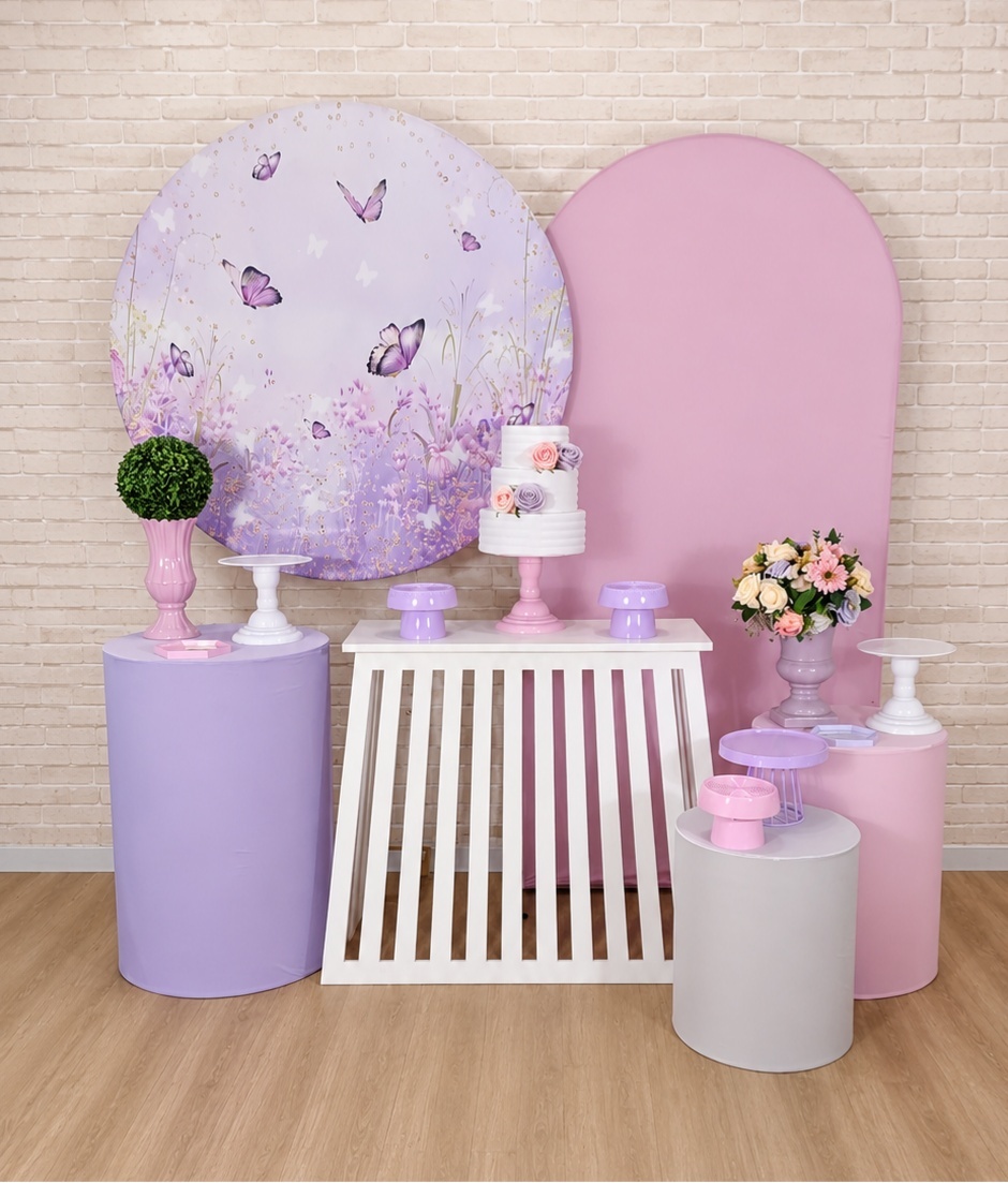 Alugue Decoração Borboleta Lilás ( Modelo 3) - HZM Decoração e Locação