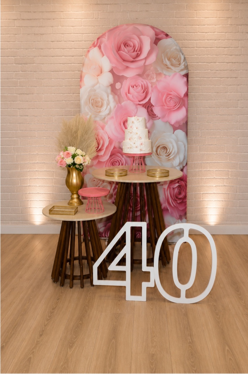 Alugue Decoração 40 Anos (Modelo 1) - HZM Decoração e Locação