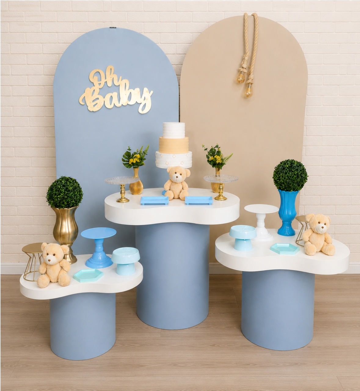 Alugue Decoração Chá de Bebê (Modelo 53) - HZM Decoração e Locação