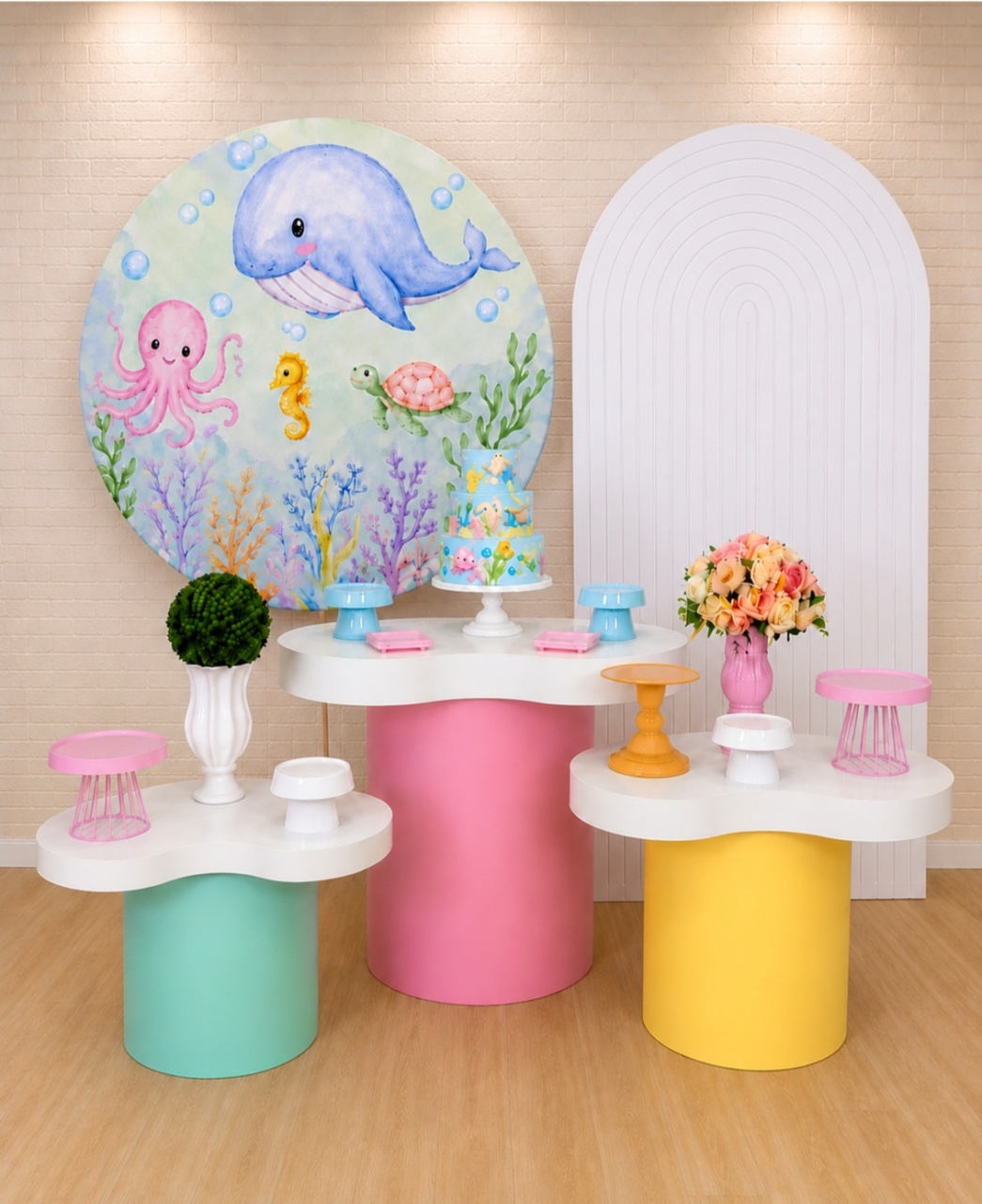 Alugue Decoração Fundo Do Mar ( Modelo 11) - HZM Decoração e Locação