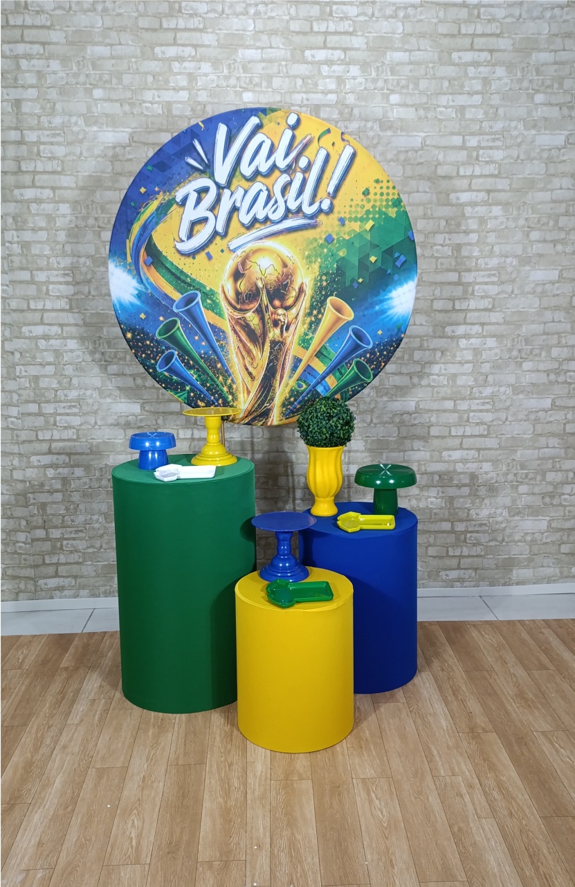 Alugue Decoração Brasil ( Modelo 2) - HZM Decoração e Locação