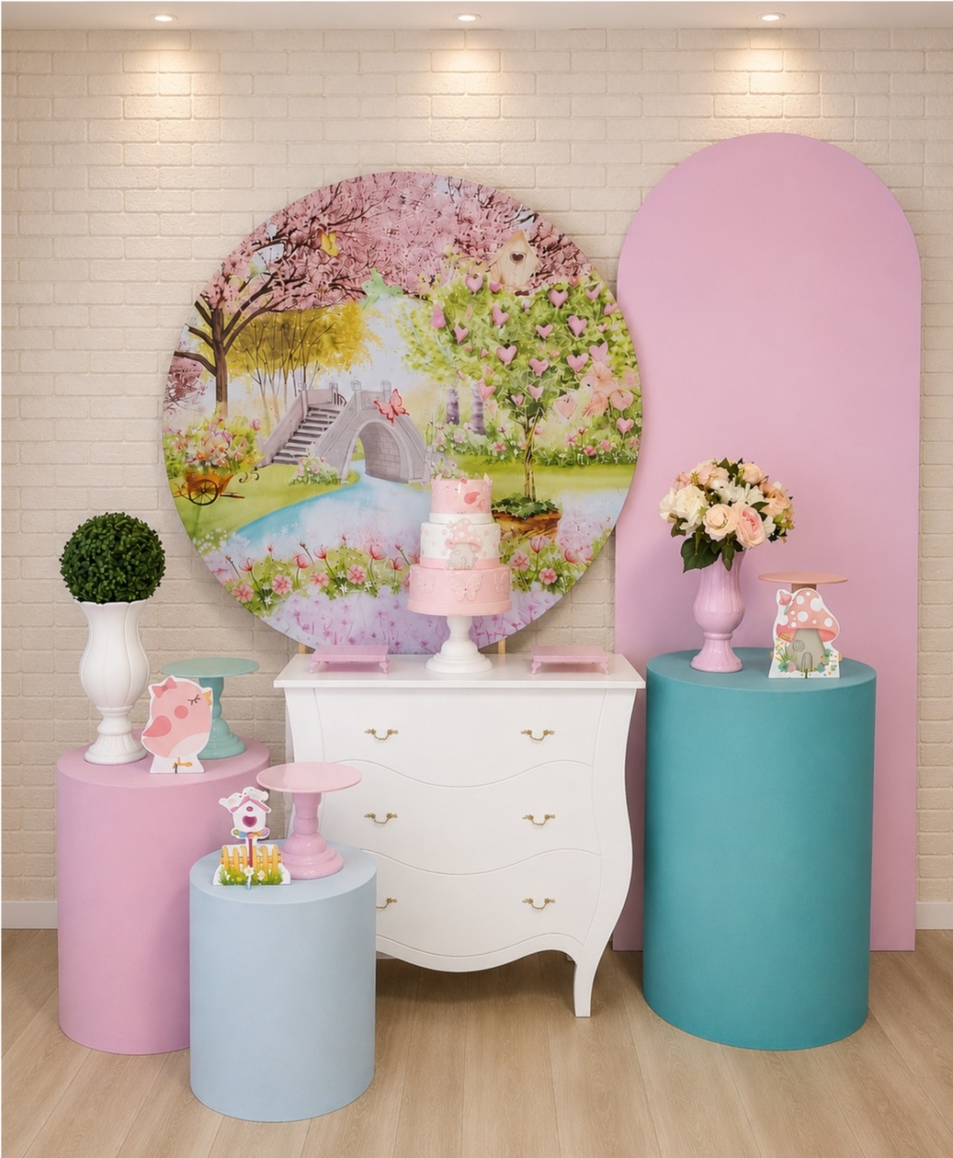 Alugue Decoração Jardim Encantado  ( Modelo 3) - HZM Decoração e Locação