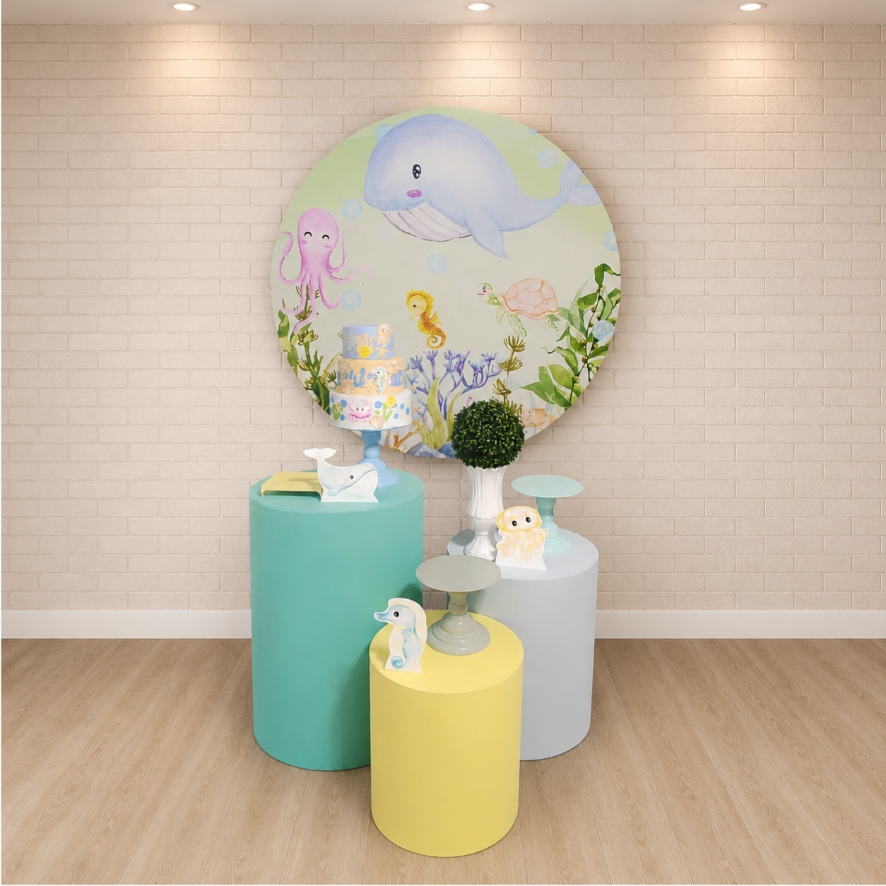 Alugue Decoração Fundo Do Mar ( Modelo 6) - HZM Decoração e Locação