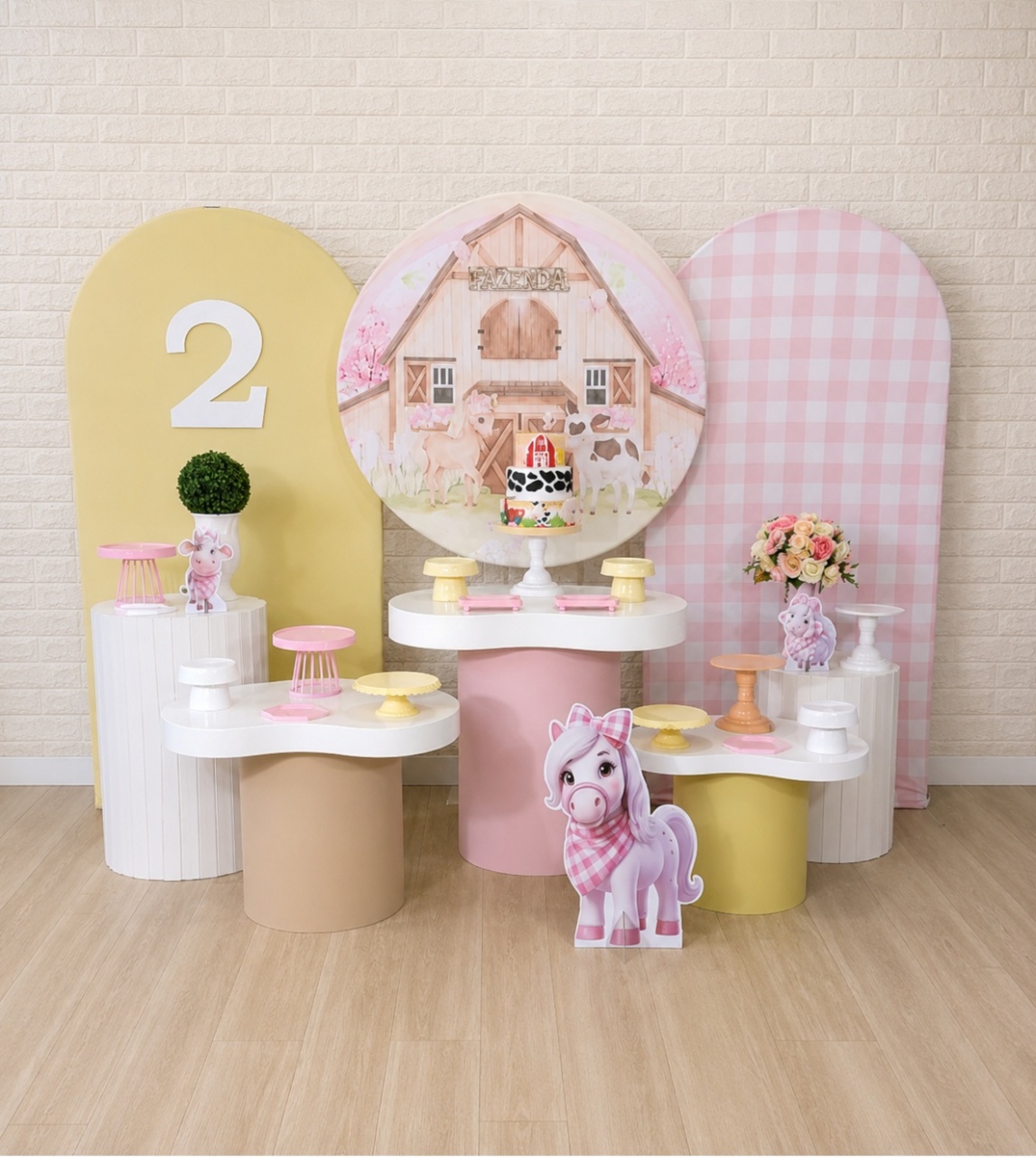 Alugue Decoração Fazendinha (Modelo 15) - HZM Decoração e Locação