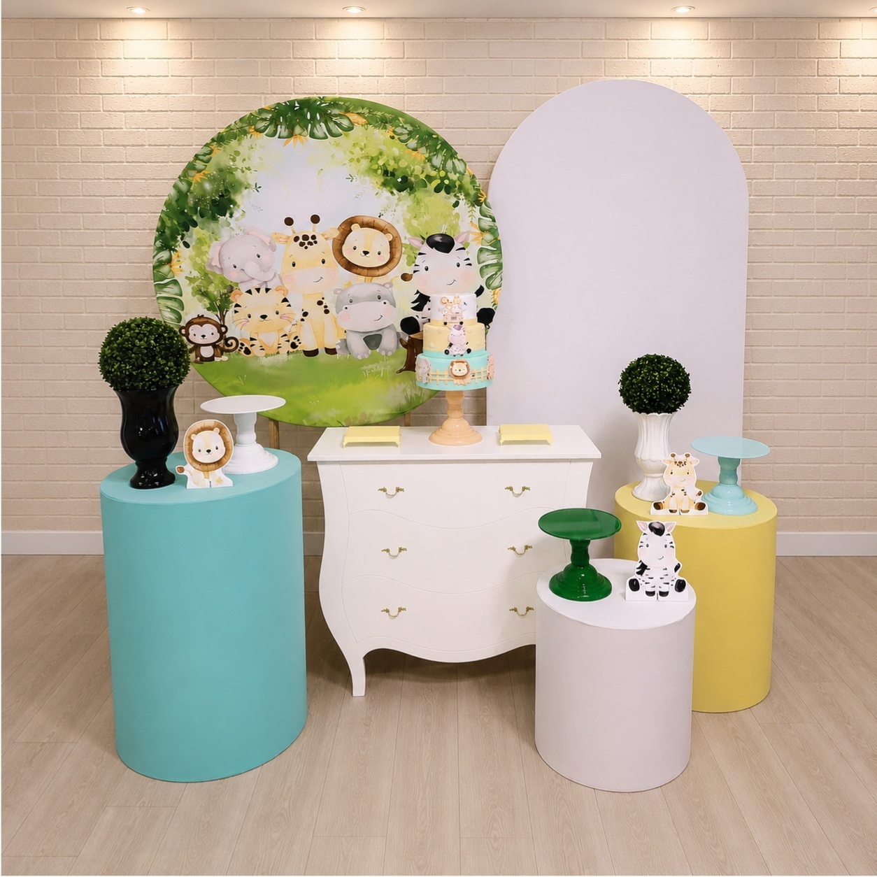 Alugue Decoração Safari (Modelo 3) - HZM Decoração e Locação