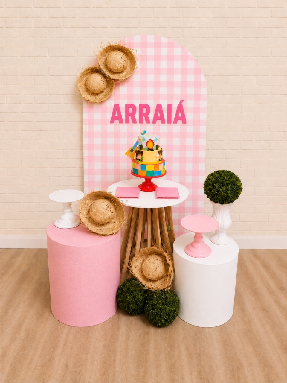 Alugue Decoração Festa Junina (Modelo 8) - HZM Decoração e Locação