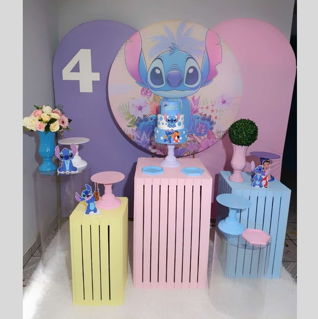 Alugue Decoração Stitch (Modelo 5) - HZM Decoração e Locação