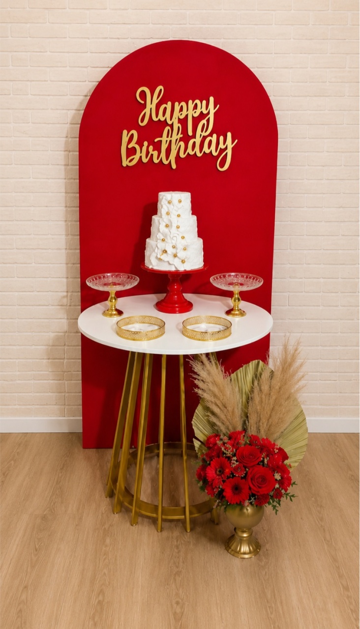 Alugue Decoração Happy ( Modelo 62) - HZM Decoração e Locação
