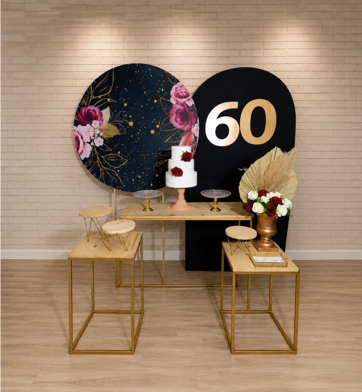 Alugue Decoração 60 Anos (Modelo 13) - HZM Decoração e Locação