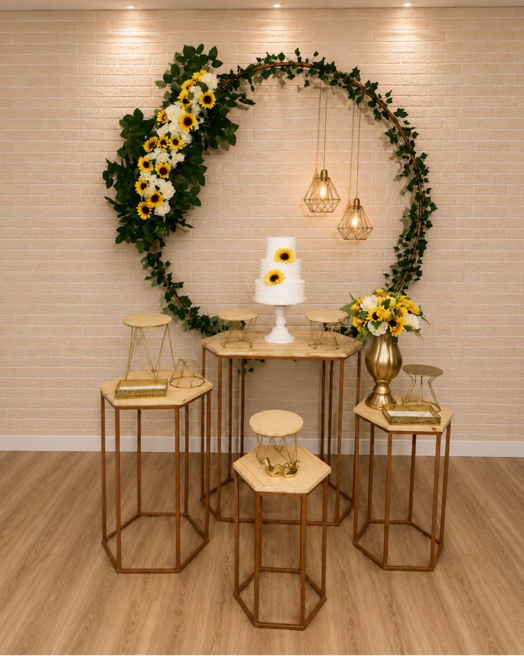 Alugue Decoração Noivado & Casamento (Modelo 45) - HZM Decoração e Locação