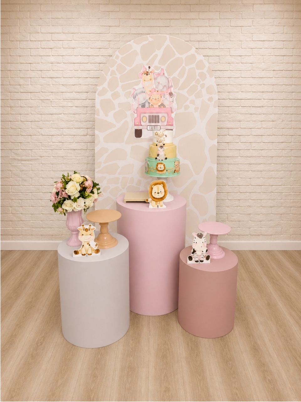 Alugue Decoração Safari (Modelo 10) - HZM Decoração e Locação