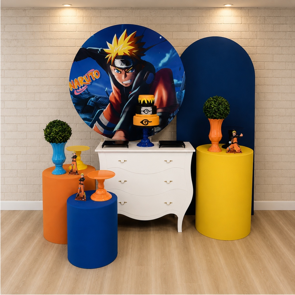 Alugue Decoração Naruto (Modelo 3) - HZM Decoração e Locação
