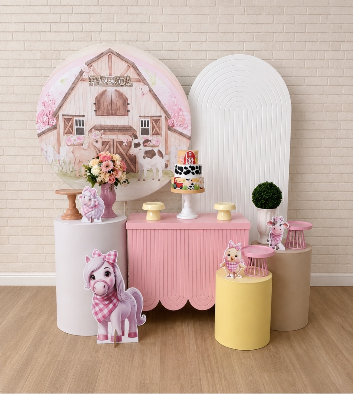 Alugue Decoração Fazendinha (Modelo 8) - HZM Decoração e Locação