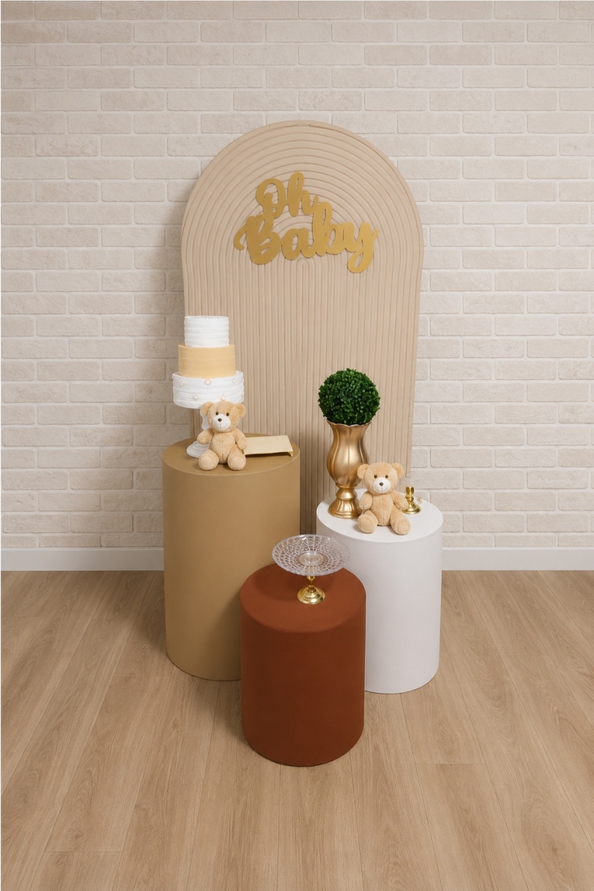 Alugue Decoração Chá Revelação (Modelo 3) - HZM Decoração e Locação