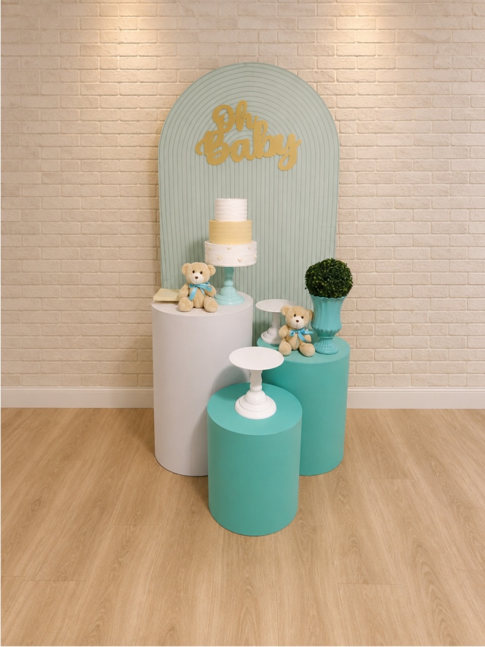 Alugue Decoração Chá de Bebê (Modelo 31) - HZM Decoração e Locação