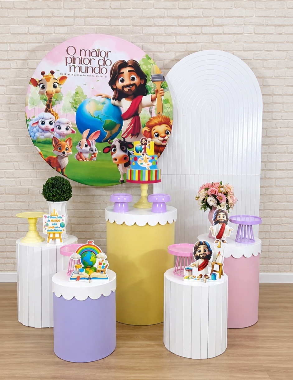 Alugue Decoração - Maior Pintor Do Mundo ( Modelo 16) - HZM Decoração e Locação