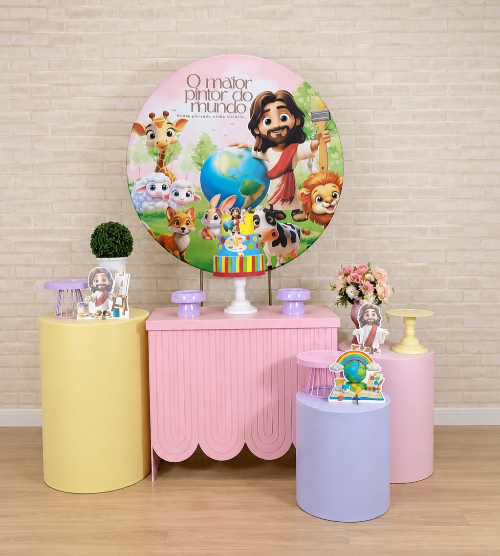 Alugue Decoração - Maior Pintor Do Mundo ( Modelo 3) - HZM Decoração e Locação