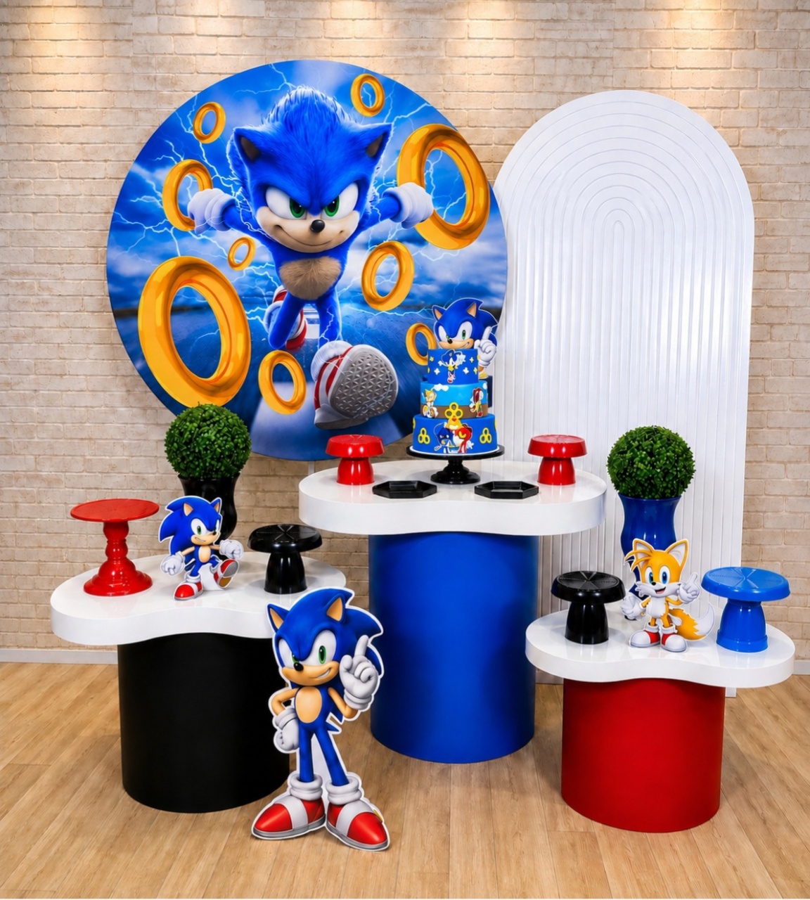 Alugue Decoração Sonic ( Modelo 12) - HZM Decoração e Locação