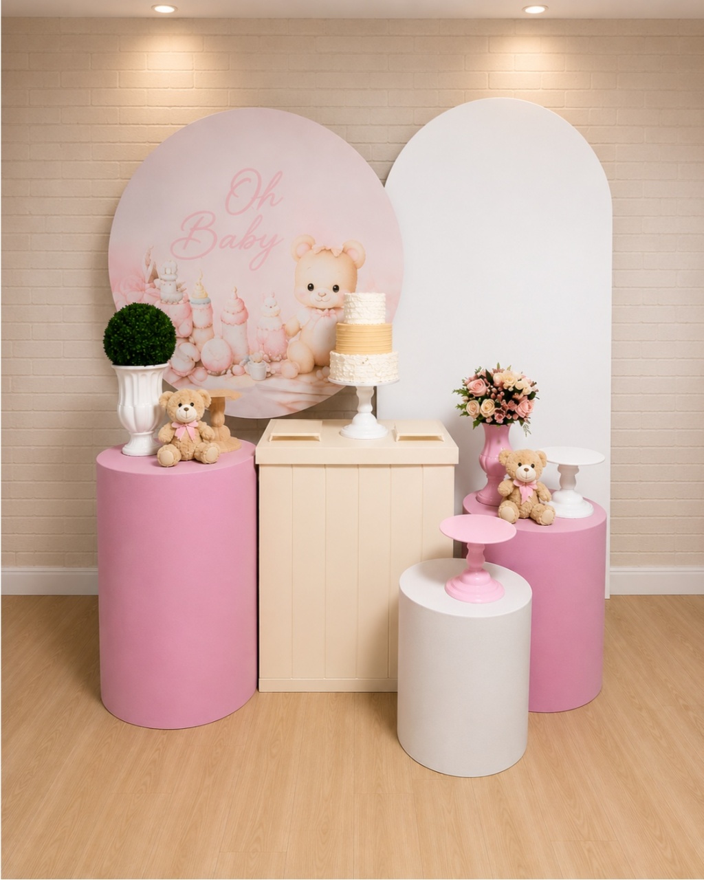 Alugue Decoração Chá de Bebê  (Modelo 7) - HZM Decoração e Locação