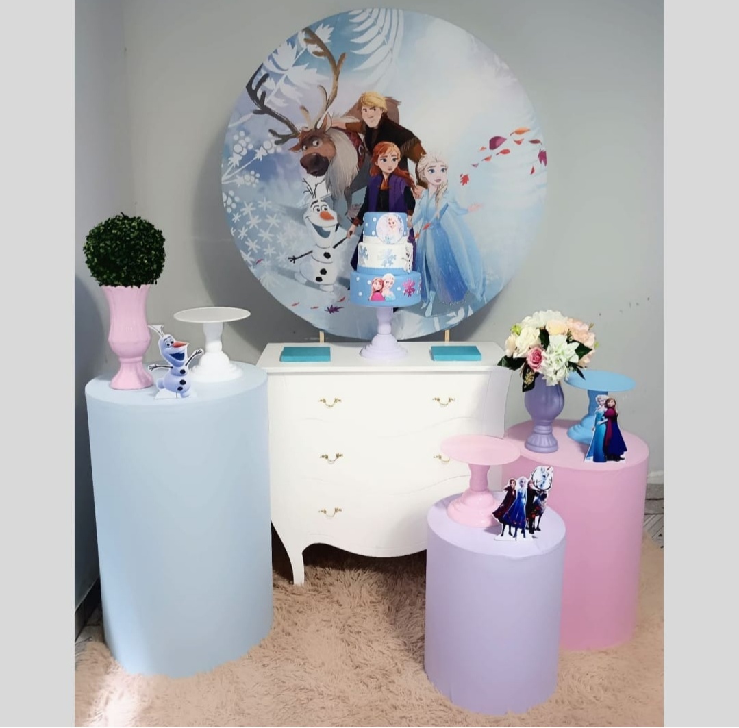 Alugue Decoração Frozen ( Modelo 7) - HZM Decoração e Locação