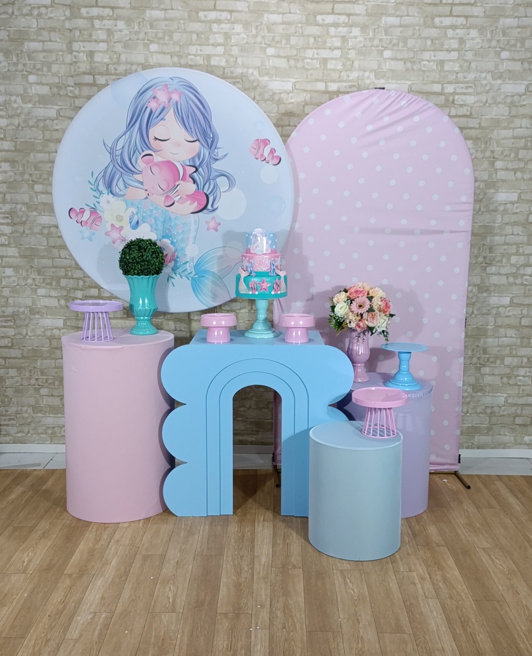 Alugue Decoração Sereia ( Modelo 3) - HZM Decoração e Locação
