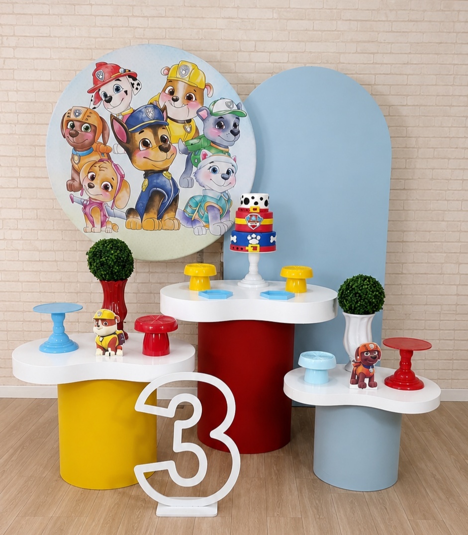 Alugue Decoração Patrulha Canina (Modelo 13) - HZM Decoração e Locação