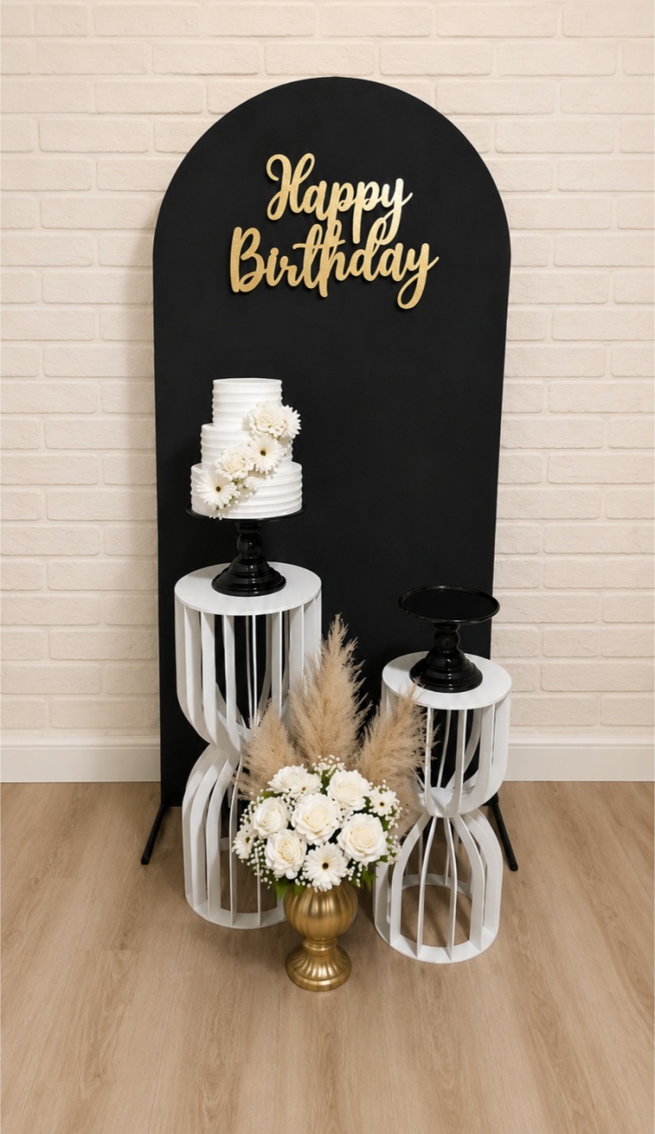 Alugue Decoração Happy ( Modelo 56) - HZM Decoração e Locação