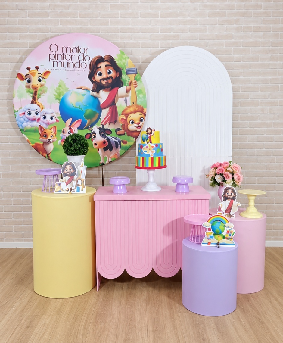 Alugue Decoração - Maior Pintor Do Mundo ( Modelo 6) - HZM Decoração e Locação