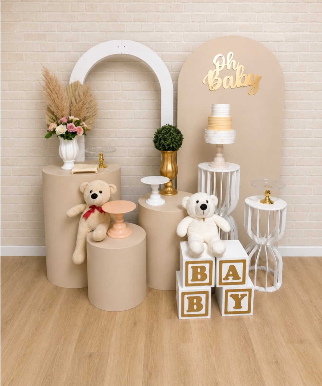 Alugue Decoração Chá de Bebê (Modelo 35) - HZM Decoração e Locação