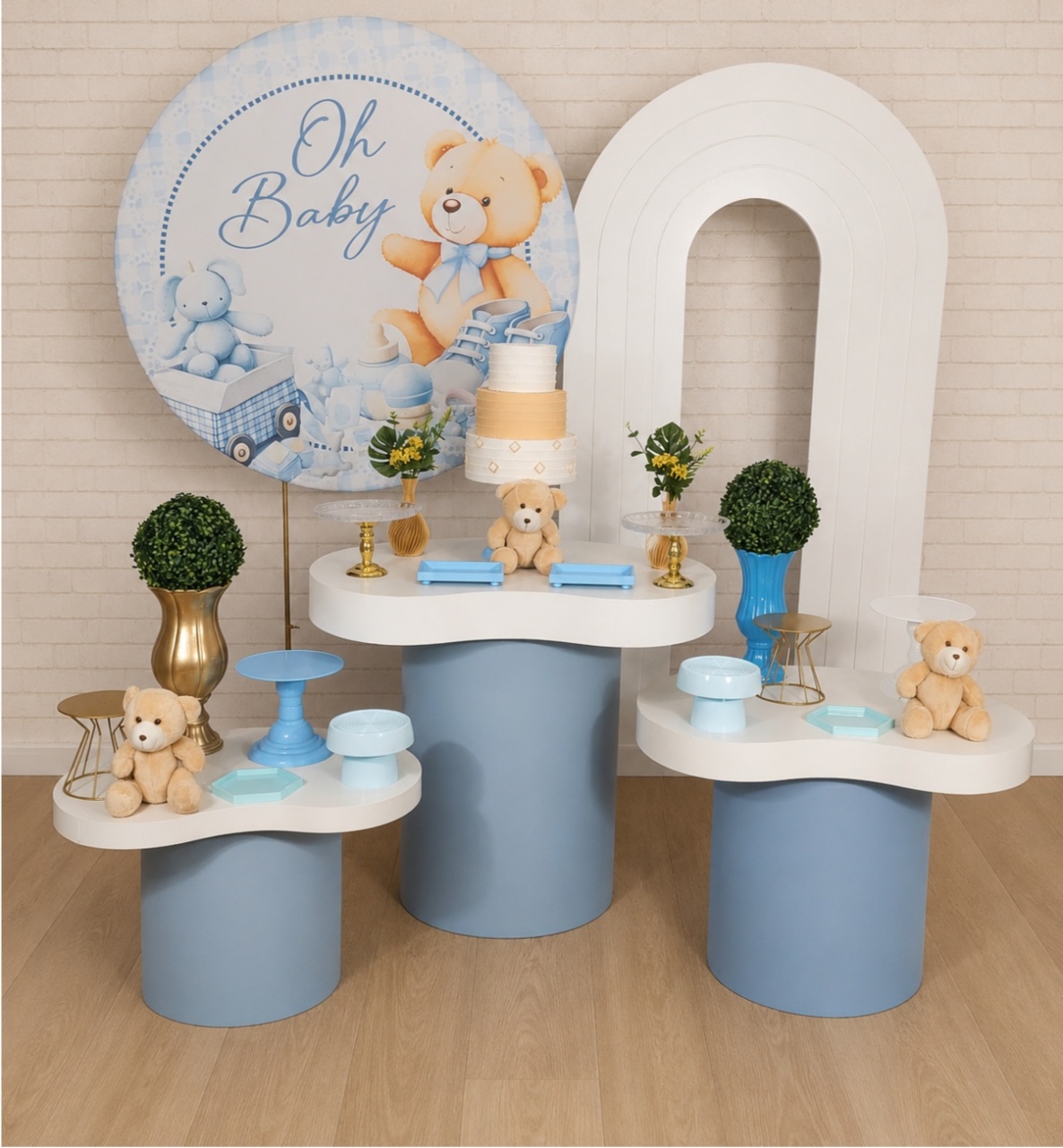 Alugue Decoração Chá de Bebê (Modelo 58) - HZM Decoração e Locação