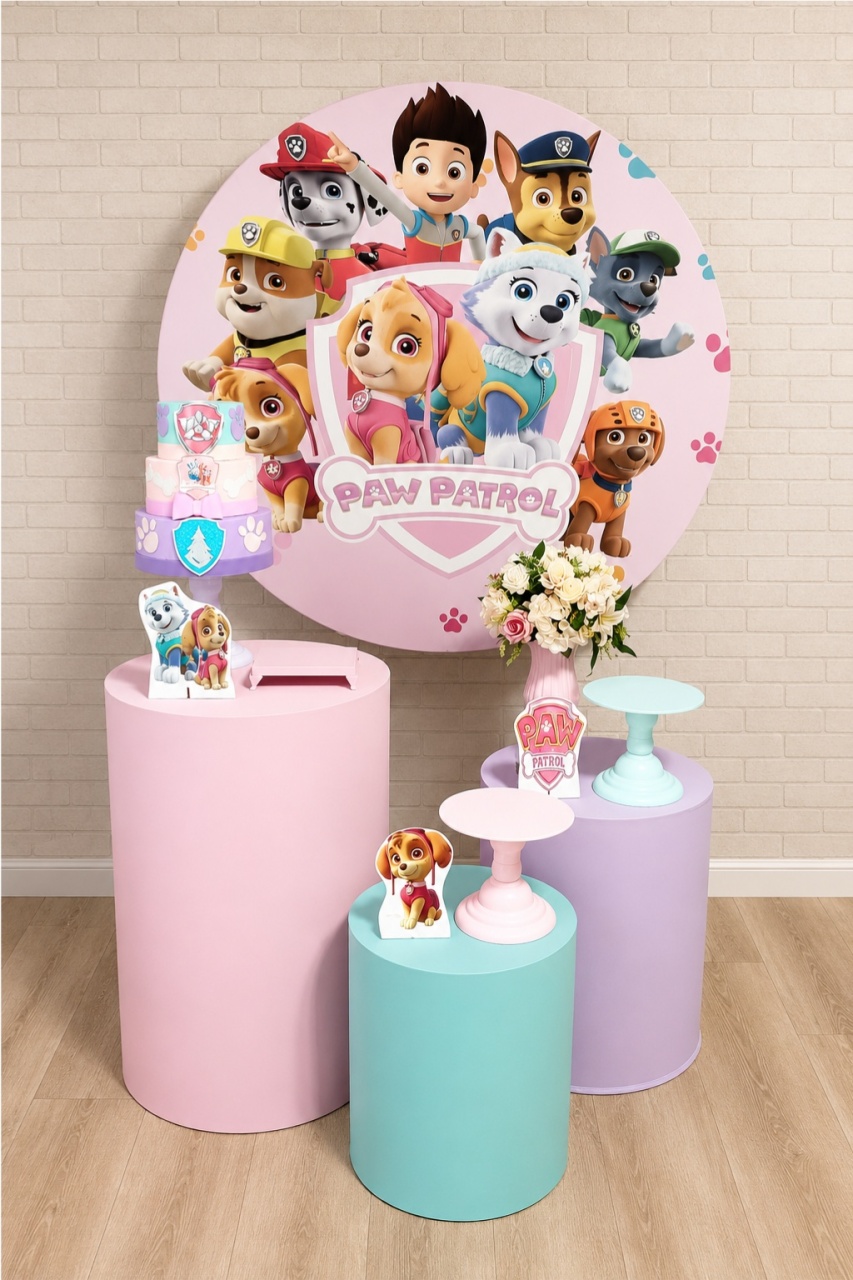 Alugue Decoração Patrulha Canina   (Modelo 1) - HZM Decoração e Locação