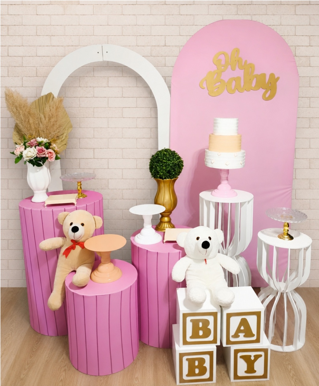 Alugue Decoração Chá de Bebê  (Modelo 8) - HZM Decoração e Locação