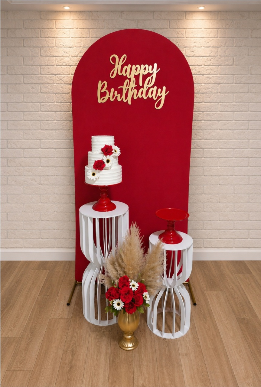 Alugue Decoração Happy ( Modelo 54) - HZM Decoração e Locação