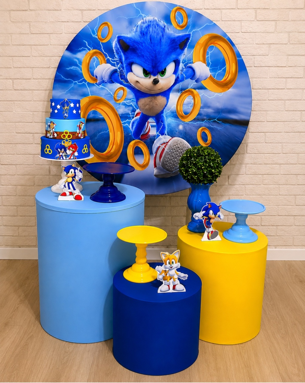 Alugue Decoração Sonic ( Modelo 6) - HZM Decoração e Locação