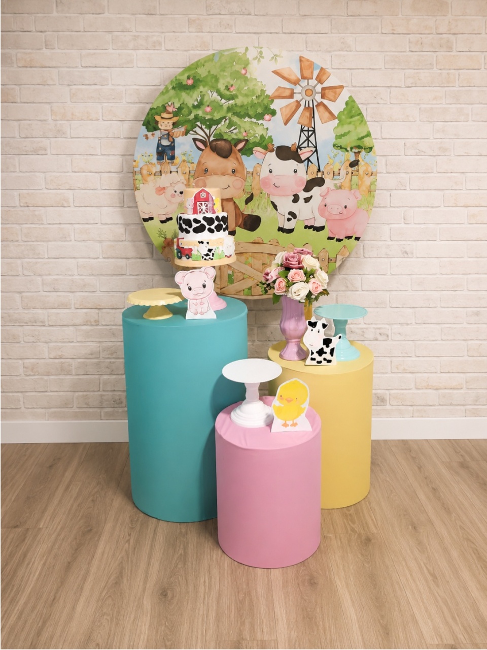 Alugue Decoração Fazendinha (Modelo 1) - HZM Decoração e Locação