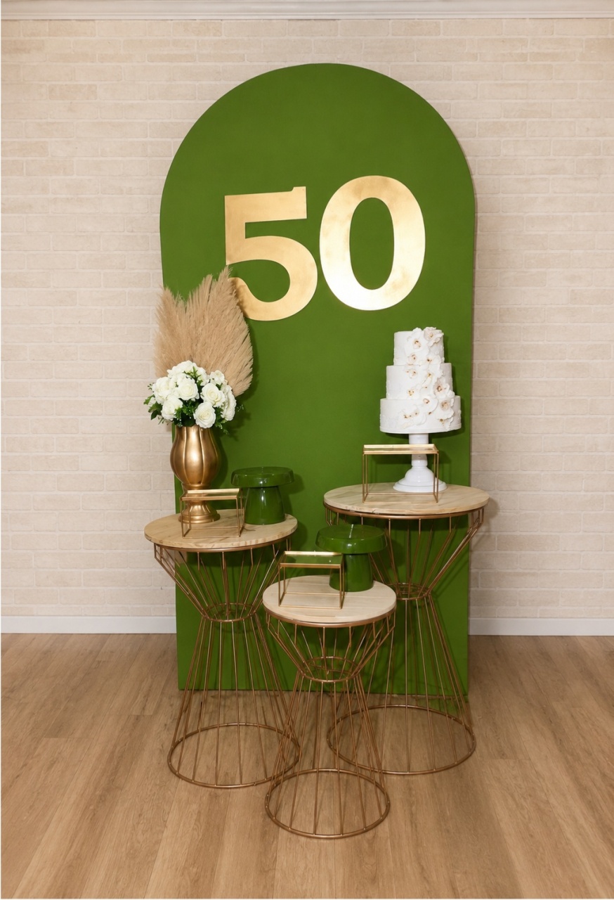 Alugue Decoração 50 Anos (Modelo 3) - HZM Decoração e Locação