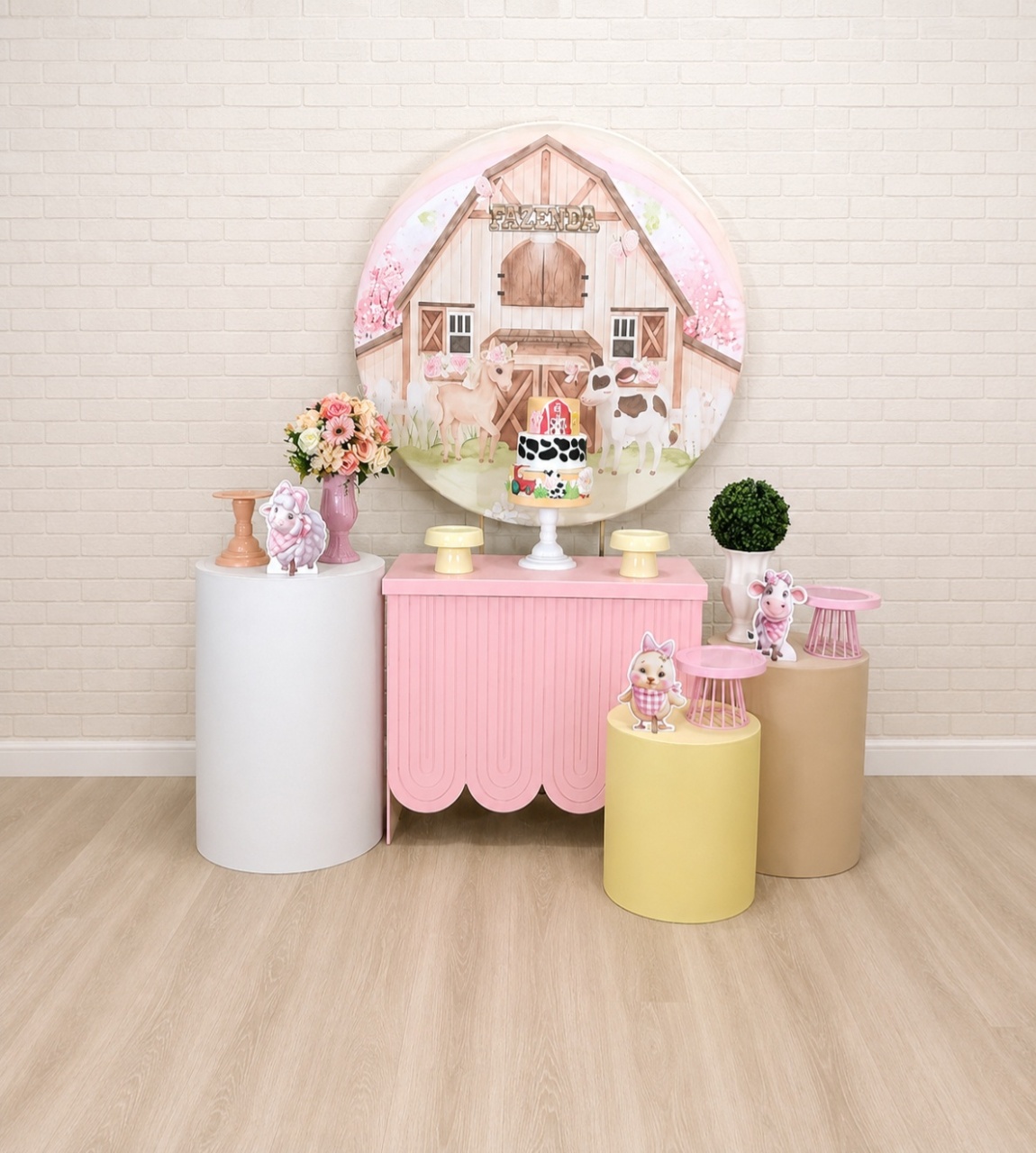 Alugue Decoração Fazendinha (Modelo 5) - HZM Decoração e Locação