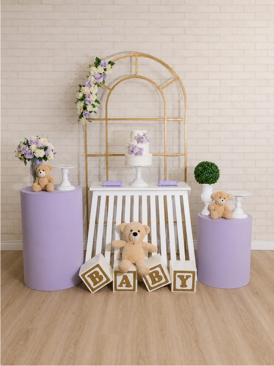 Alugue Decoração Chá de Bebê (Modelo 15) - HZM Decoração e Locação